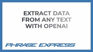 Extract any data from a text with OpenAI