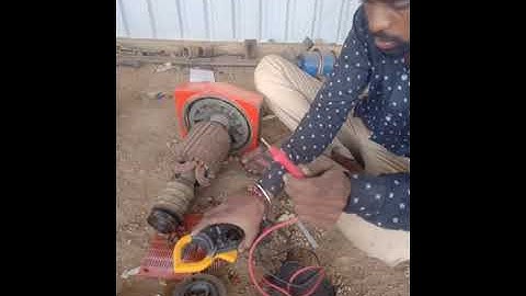 generator rotor kaise check kare....