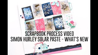 Scrapbook Process Video - Simon Hurley Solar Paste on a Scrapbook Layout for an Iridescent Shine
Whats New layout share using what you voted for; Solar Paste and Paige Evans Peppermint Kisses collection. The Solar Paste is amazing on that black cardstock against the white background - thank you for pushing me to do something I wouldnt have tried otherwise!
Be sure to see what @SaraScraps used from her latest round of goodies in her scrap room. If you click on her name, it will take you to her channel!
Product used;
Simon Hurley Solar Paste - Beluga
Paige Evans - Peppermint Kisses collection
Available from A Cherry On Top (affiliate link) - https://bit.ly/33TDpAi
*************
Places you can find me;
Instagram http://instagram.com/suzlee72
Facebook – crafty https://www.facebook.com/SuzannaScraps
YouTube http://www.youtube.com/c/SuzannaLee
*Affiliate links provided Scrapbook Process Video - Simon Hurley Solar Paste on a Scrapbook Layout for an Iridescent Shine
