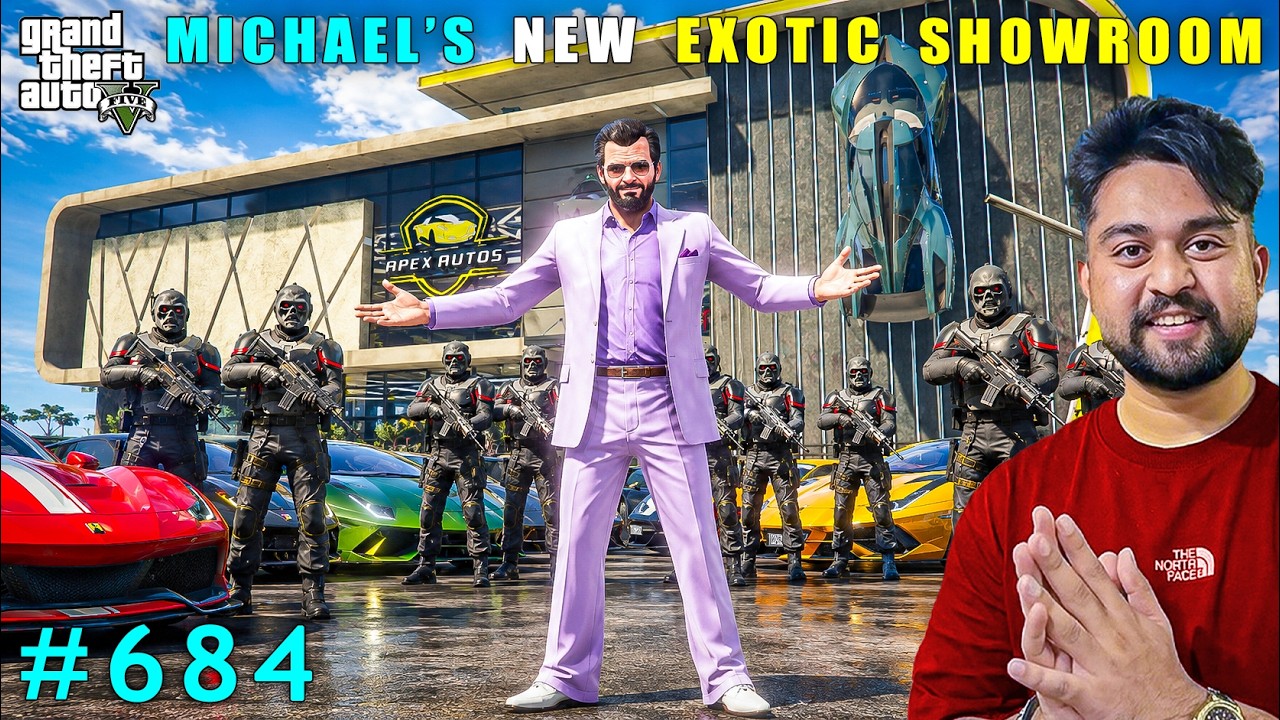 I Opened The Most Exotic Car Showroom | Gta 5 Gameplay #684