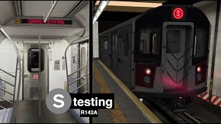 OpenBVE (R142A) Testing on the 42nd Street Shuttle (S) Between Times Square and Grand Central