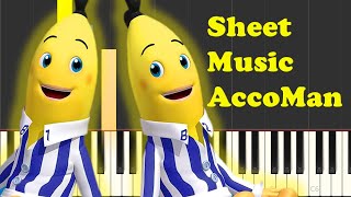 How To Play Bananas In Pajamas Theme Song On Piano EASY