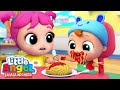 Belajar Makan Sendiri Yuk! | Lagu Anak Balita Makan | Little Angel Bahasa Indonesia