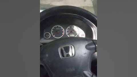 Honda CRV Fluctuating idle speed FIX! Idle relearn procedure for Honda