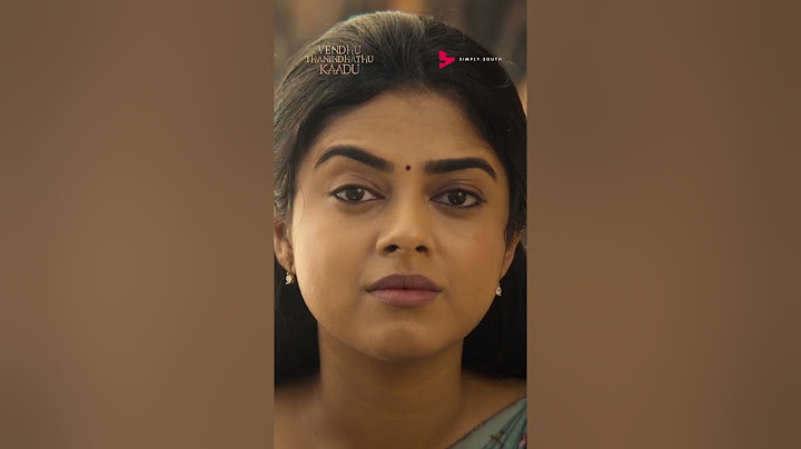 Vendhu Thanindhathu Kaadu cute scene | Silambarasan TR | Siddhi Idnani | Gautham Menon | AR Rahman