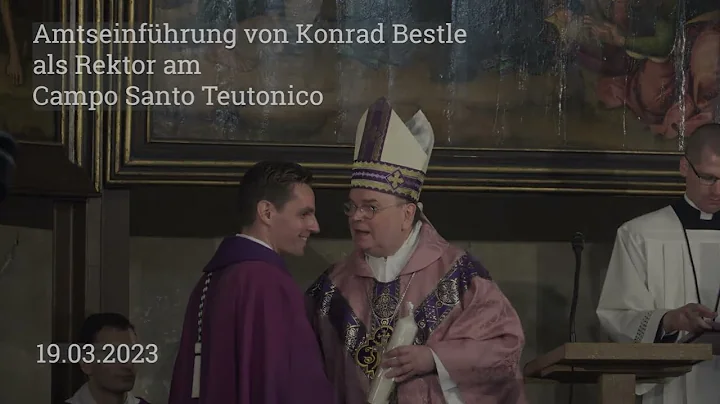 Amtseinfhrung von Konrad Bestle als Rektor am Camp...
