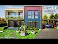 Modern House | 1 Storey House Design | 10m x 18m | 4 Bedrooms