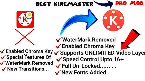 (OMG) 💡 Kinemaster Pro (1) - New Mod  fully Unlocked - Unlimited video Layer!