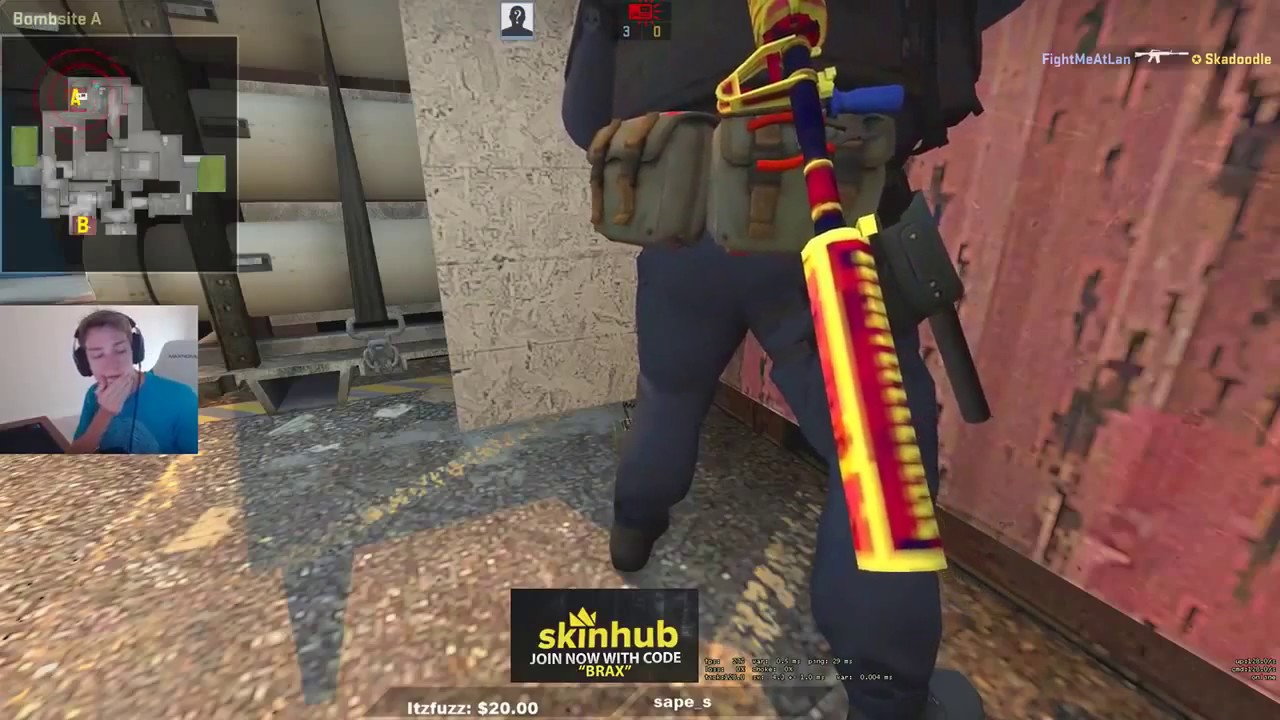 05 SWAG PLAYS ESEA RANK S ON CACHE FT Stewie2k, Skadoodle YouTube