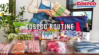 Costco bulk food frozen and stored   / Meal Prep for husband's Bento box