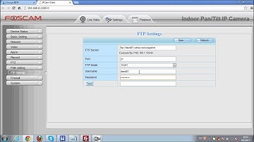 Foscam HD IPC Video Tutorial: How to setup the FTP settings on Foscam HD cameras