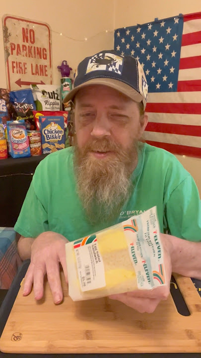 Will I Survive My First 7-11 Egg Salad Sandwich 🥪