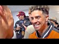 “IT WAS LIKE A MOVIE” AUSTIN MCBROOM RIGHT AFTER FIGHT WITH TAYLER HOLDER