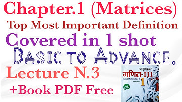 Applied Mathematics-iii//Applied Mathmatics 3rd Semester Diploma//3rd Semester Math/BTEUP New Update