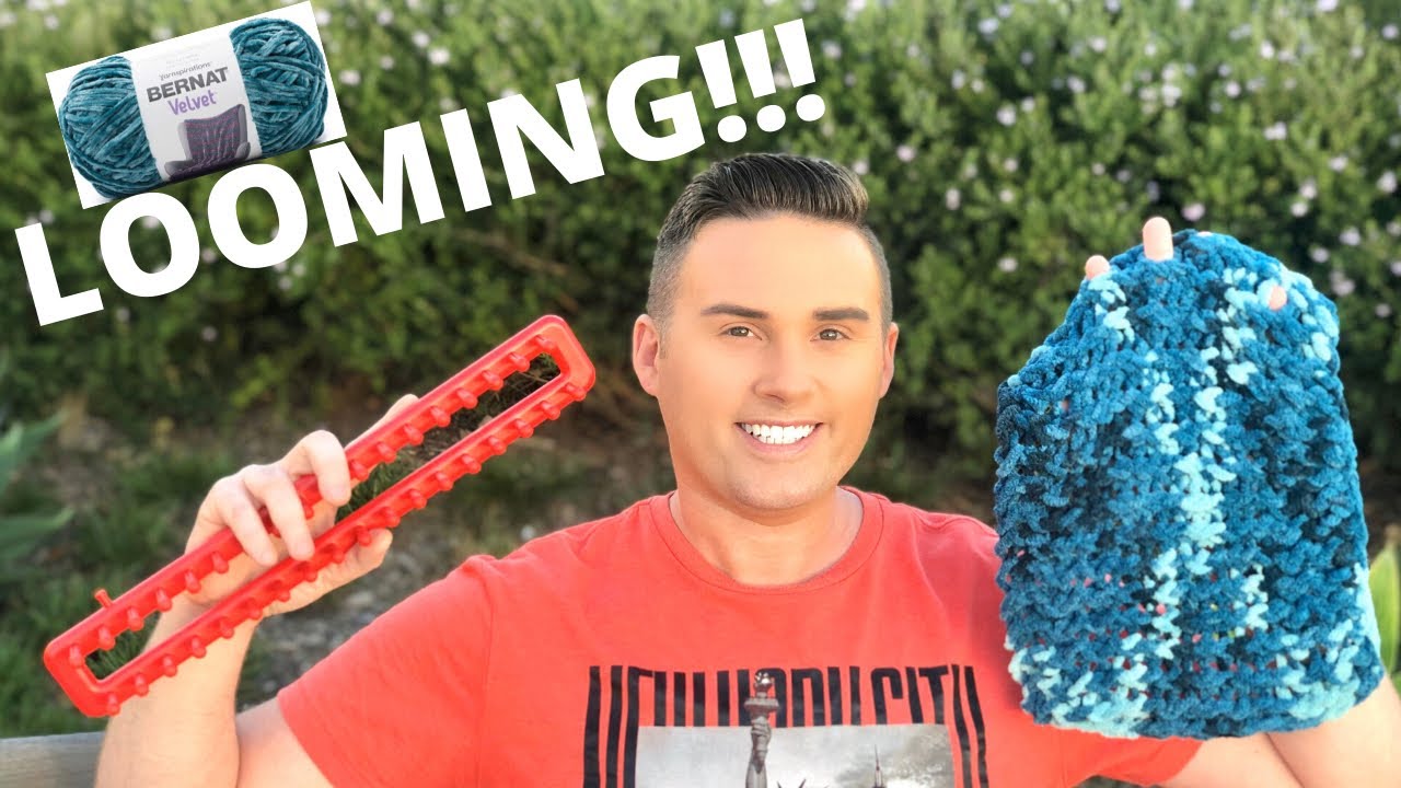 CRAFTY LOOMING TECHNIQUE TUTORIAL //How to make blankets and scarves with looming full tutorial