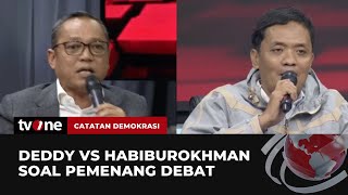 DEBAT PANAS! Deddy Sitorus vs Habiburokhman, Soal Debat Pilpres | Catatan Demokrasi tvOne