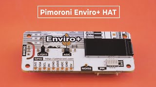 Плата Мониторинга Окружающей Среды Pimoroni Enviro+ Hat Для Raspberry Pi. Железки Амперки