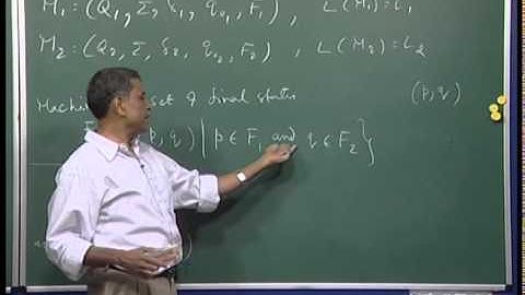 Mod-01 Lec-04 Regular languages, their closure properties.