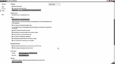Disable Chrome