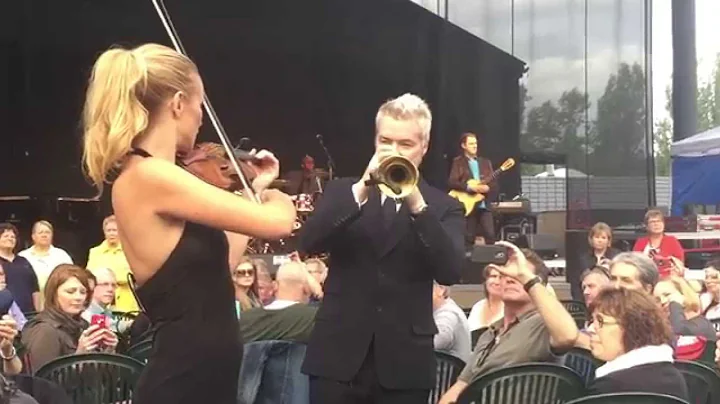 Chris Botti & Caroline Campbell  at Cht. St. Miche...