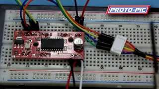 Celebrity Stepper Motor driven by the EasyDriver and Arduino from Proto-PIC.co.uk Profile