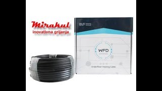 Postavljanje Grijaćeg Kabela - Električno Podno Grijanje