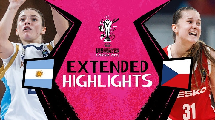 Argentina 🇦🇷 vs Czechia 🇨🇿 | Highlights | FIBA U19 Women's Basketball World Cup 2025