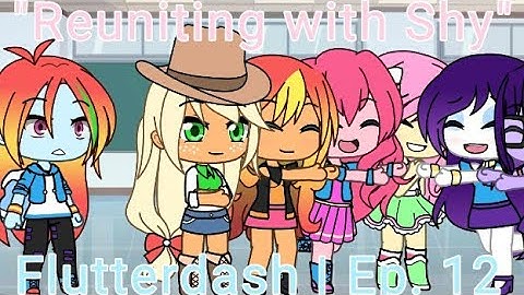 "Reuniting with Fluttershy" | Flutterdash Ep. 12 (MLP: AU) | GLMMS (Cringe)
