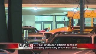 Later start for Bridgeport schools considered
