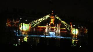 Фестиваль света Лазерное шоу на Дворцовой в Питере 2017 #идинасвет