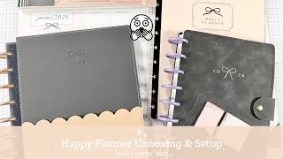 Happy Planner Heritage Charm and Citrine Unboxing and Setup | Part 1 New Small Size