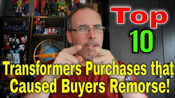 GotBot Counts Down: Top 10 Transformers that Caused Fans to Have Buyers