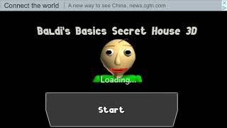 Baldi’s Basics Secret House 3D | Part 1 | Gameplay screenshot 4