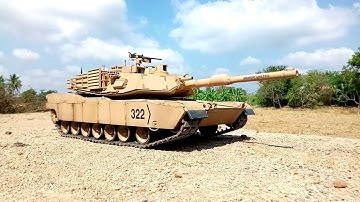M1A2 Abrams 1/16  TAMIYA TANK