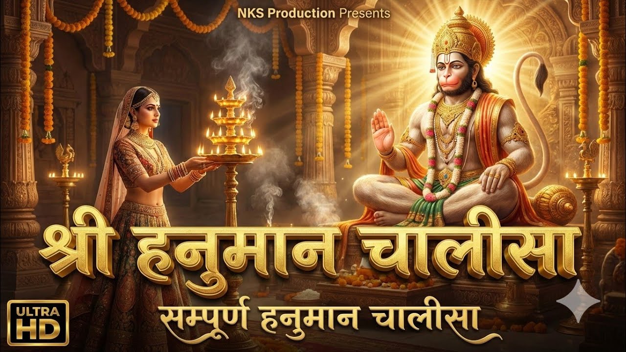 हनुमान चालीसा Hanuman Chalisa - Kids Version | Jai Hanuman Gyan Gun Sagar For Kids