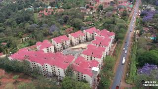 Embu Town Kenya, Aerial and Street Views.