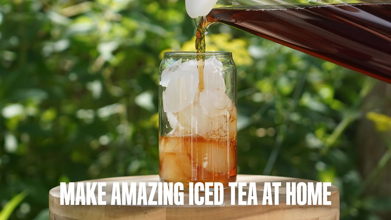 Make fresh iced tea with the push of a button - CNET