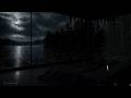 Heavy Rain on a Dark Forest Lake | Rain & Distant Thunder for Deep Sleep — 8 Hours