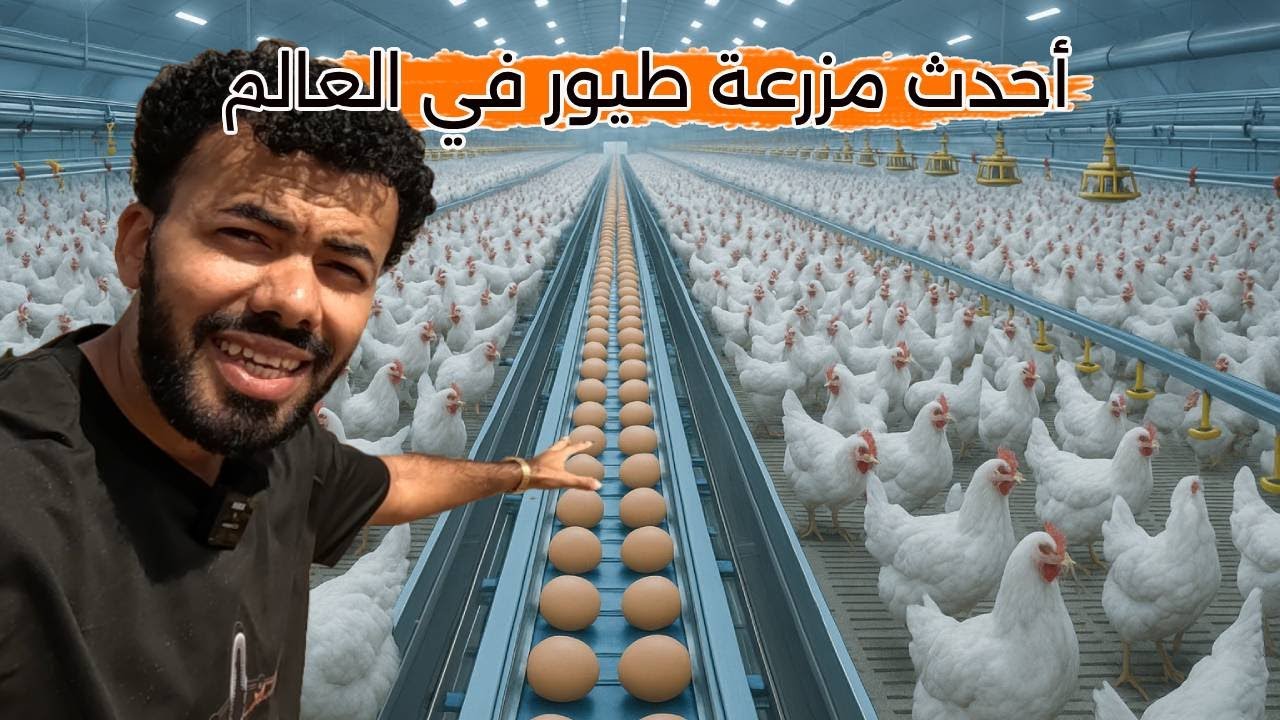 أسعد دواجن في العالم مزارع من المستقبل
