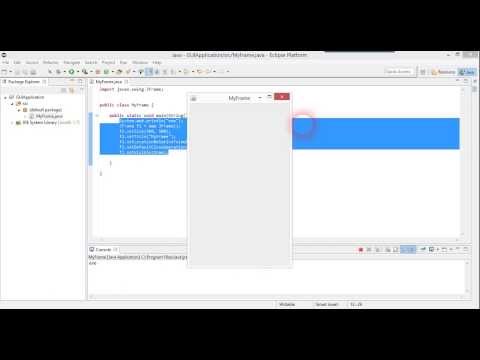 Java GUI tutorial1 (Sinhala)
