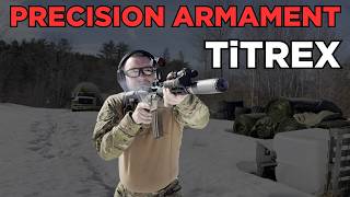 Precision Armament Light Weight Ti-TREX Suppressor.