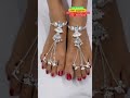 new designer silver pagphool 🌸 with shipping #shorts #ytshorts