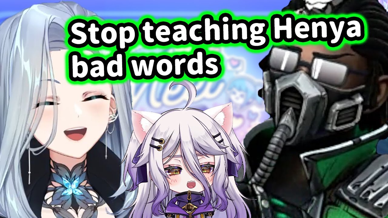 Небесный говорит Аме, чтобы она перестала учить Хеню плохим словам