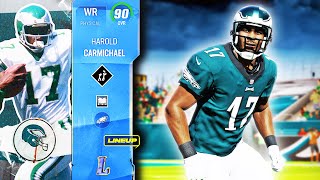 6'8 HAROLD CARMICHAEL IS A CHEAT CODE!!! 200 YDS 3 TDs!!! Madden 24 Gameplay