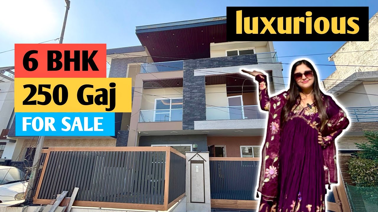 Family के लिए Perfect 6BHK Home | 250 गज में Premium Construction #home #luxuryhomestour #mohali 
