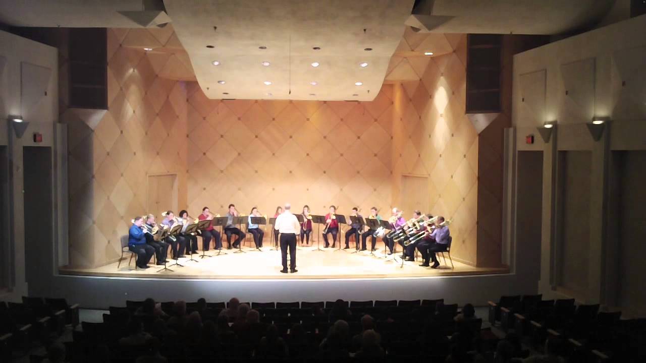 Three Chorales by J.S. Bach - Desert Bones Trombone Choir - YouTube