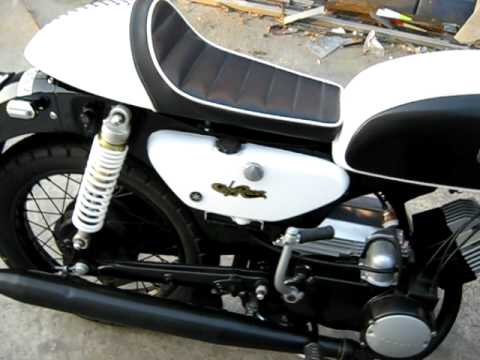 Yamaha YB125 Cafe Racer - YouTube