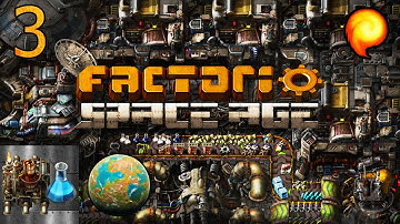 Factorio - Space Age: Day 3 [Crude and Unrefined]