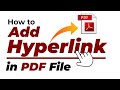 How to Add Hyperlink in PDF