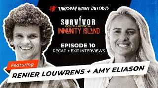 SurvivorSA - Season 8: Immunity Island | Episode 10 Recap with Renier Louwrens + Amy Eliason